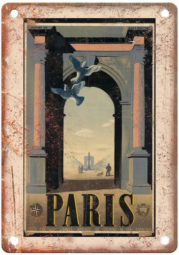Poster viaggio parigi - poster,