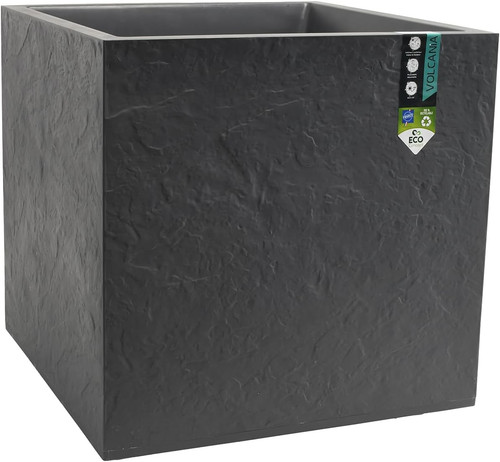 Vaso quadrato cm volcania - vaso,