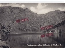 CART. PIEMONTE TORINO BARDONECCHIA LAGO DIGA ROCHEMOLLES VG 1957