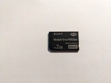 2GB Sony Memory Stick Pro Duo