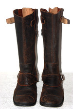 Ash bottes croute cuir - de,