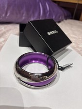 BRACCIALE BREIL DONNA MISURA M BANGLE SECRETLY ,Viola IN ALLUMINIO, TJ1241