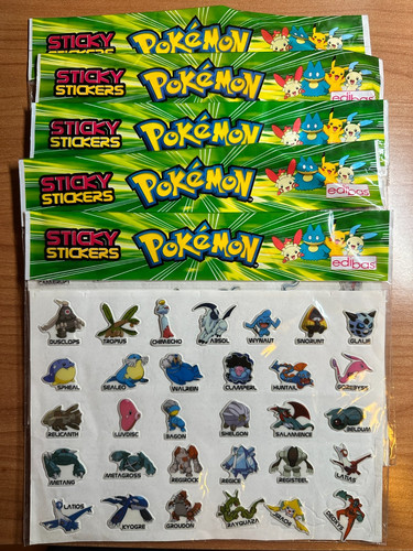 Pokemon lotto sticky - lotto,