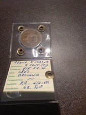 5 Centesimi 1861 Bologna Vittorio Emanuele II Regno D'Italia molto rara