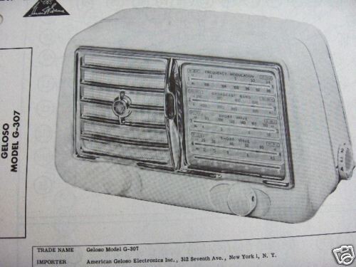 Geloso 307 ricevitore radio - g-307,