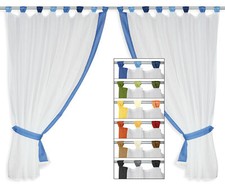 Set tende 4 pezzi voile 2x