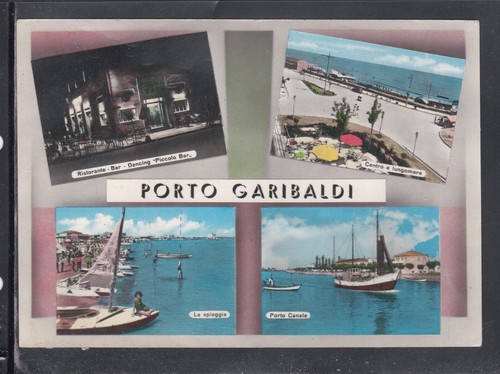 Cartolina porto garibaldi - cartolina,