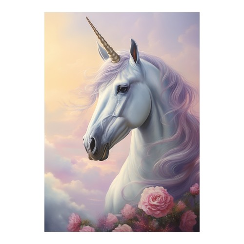 Poster fantasy unicorno - poster,