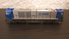 Treno Mehano Locomotiva Diesel G2000 Blue Vossloh Scala H0 Con Decoder