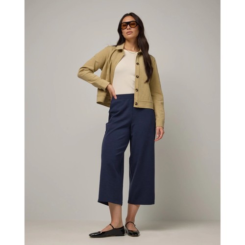 Pantalone ponte culotte - lana, e