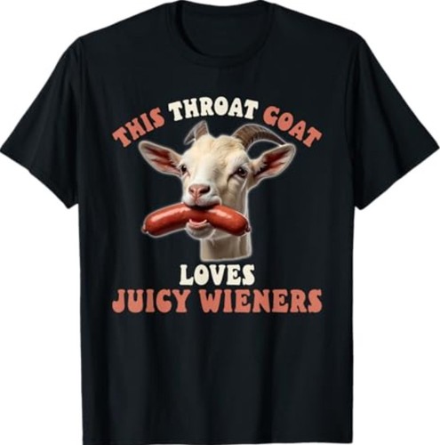 Maglietta divertente goat
