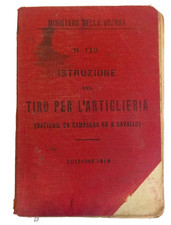 1913 ISTRUZIONE SUL TIRO PER