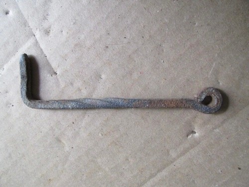 Antico gancio vintage rustico