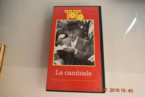 Vhs videocassetta totò - vhs,