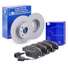 KIT DISCHI FRENO E PASTIGLIE FRENO ATE POSTERIORE FIAT STILO BRAVO LANCIA DELTA 