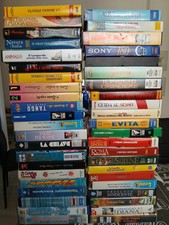 Lotto Videocassette Vhs Miste