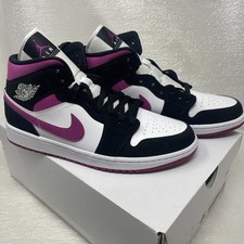 RARO - Air Jordan 1 Mid Magenta - Fiore di cactus donna taglia 11 - BQ6472-005