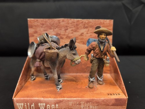 Schleich gold prospector con - gold,