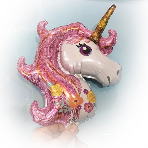 Palloncino mini shape unicorno - palloncino,