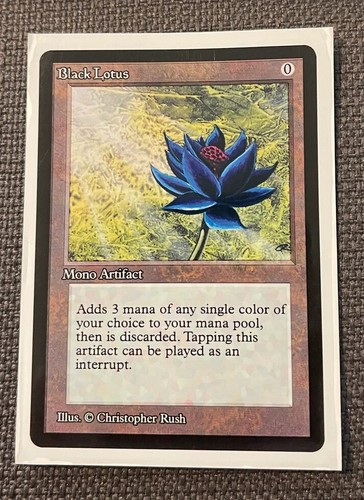 Mtg black lotus - mtg,