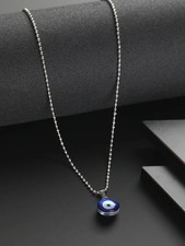 "Collana Catena Blu Evil Eye