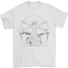 T-Shirt Da Uomo Vitruviano Con