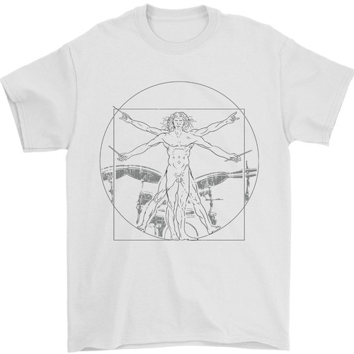 Shirt uomo vitruviano con - da,