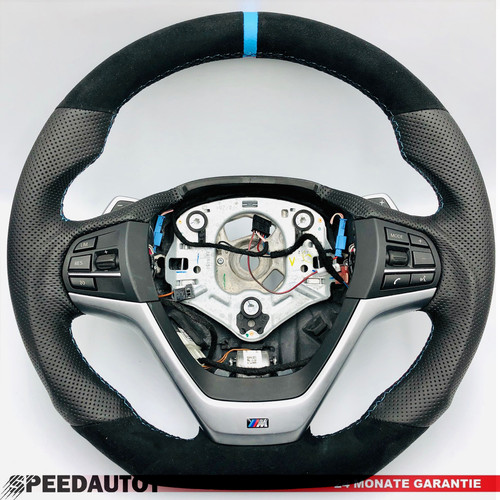 Volante appiattito alcantara - volante,