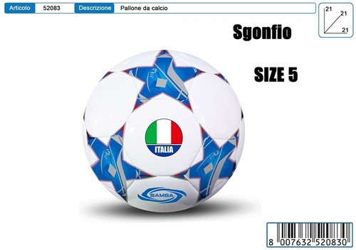 Pallone calcio italia stars - calcio,