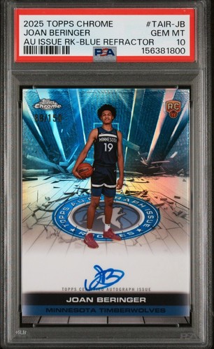 2025 topps chrome psa 10 - 2025-26,