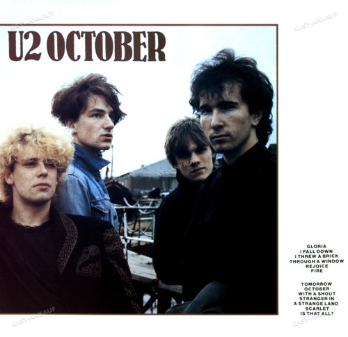 October - u2, (vg+)