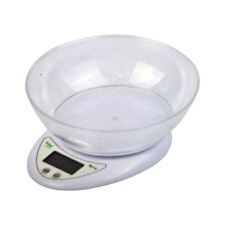 BILANCIA DIGITALE LCD DA CUCINA CON VASSOIO ELETTRONICA DA 1 GR A 5 KG TARA B05