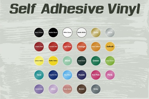 Rotolo vinile adesivo - , retro