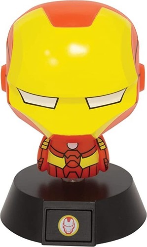 Lampada luce notte iron man - notte,