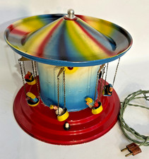 Giostra Carillon Vintage Anni '50 in Latta - Non Funzionante