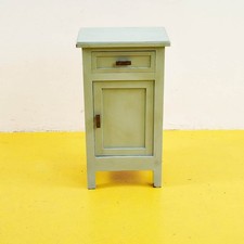 Comodino Vintage Verde