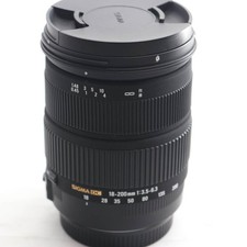 Sigma 18 200mm F3.5 6.3 DC OS