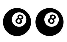 COPPIA ADESIVO 8 OTTO NERO