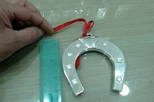 1 ferro  cavallo corno resina