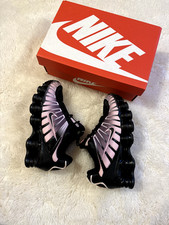 nike shox tl rosa nero
