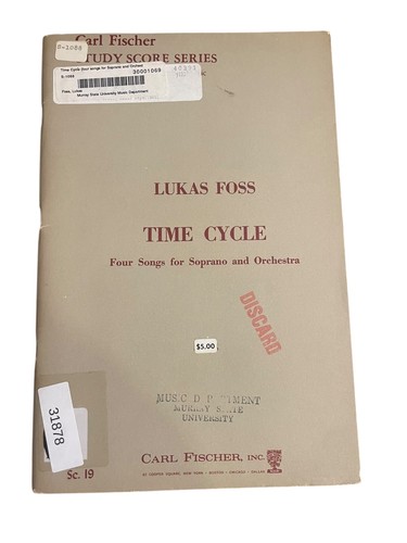 Time cycle lukas foss 1962 - lukas,