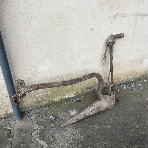 Antico aratro detto vomero - , in