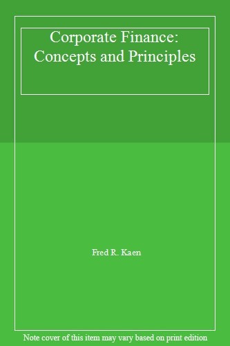 Corporate finance concepts - corporate,