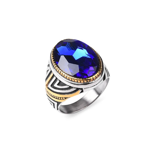 Anello uomo acciaio inox - uomo, 316