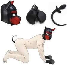 kit 3 pz Sadomaso maschera