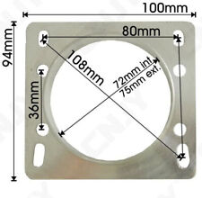ADAPTATEUR EN 76MM PLATINE POUR MONTAGE ADMISSION FILTRE A AIR porsche 944 PH1