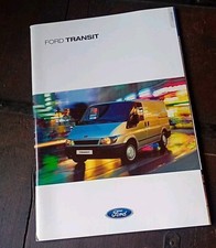 FORD TRANSIT 2001 FURGONE CABINATO MINIBUS VAN COMBI Brochure PROSPEKT 