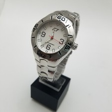 Orologio Uomo Chronotech CT 7059M Cromato Funziona Ottimo Resistente all'acqua fino a 5 ATM 