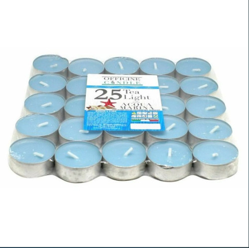 Set pezzi candele azzurre - set, 25