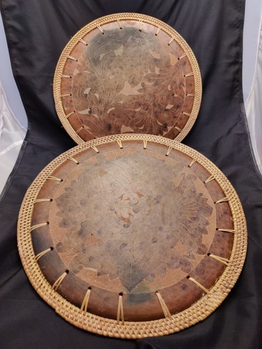 Pair unusual pottery - pair,
